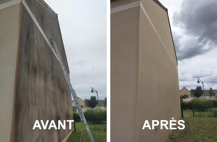 traitement façades maison fongicide Eure 27